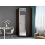 Шкаф угловой распашной, венге, 900х900х2200