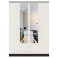 Шкаф 4-х дверный Фиеста, цвет Венге / Лоредо