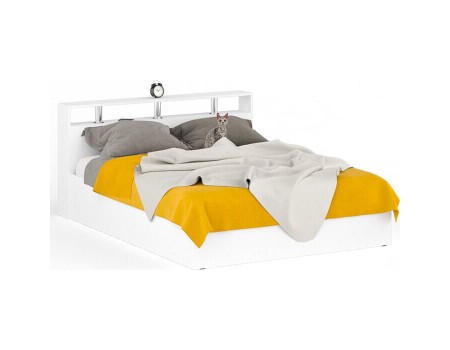 Кровать 1600 Камелия, цвет: Белый