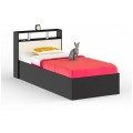 Кровать 900 Камелия, цвет: Венге / Дуб Лоредо