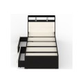 Кровать с ящиками 900 Камелия, цвет: Венге / Дуб Лоредо, без матраса