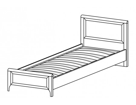 Кровать КР-1025 (0,9 Х 1,9)