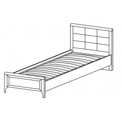Кровать КР-1035 (0, 9 Х 1, 9)