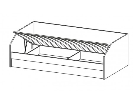 Кровать КР-118 (0,9 Х 1,9)