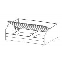 Кровать КР-119 (1, 2 Х 2, 0)