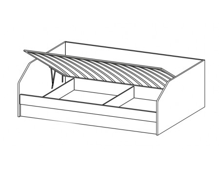 Кровать КР-119 (1,2 Х 2,0)