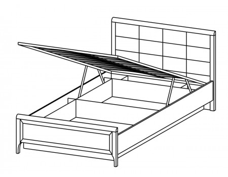 Кровать КР-1031 (1,2 Х 2,0)