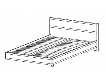 Кровать КР-2002 (1,4 Х 2,0)