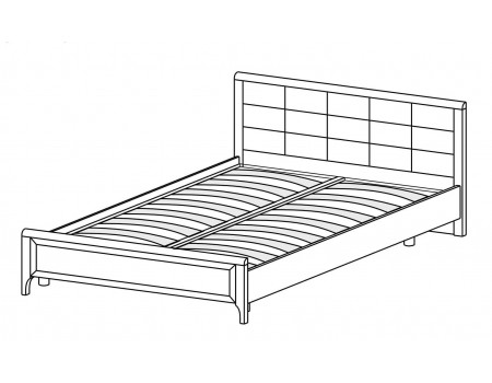 Кровать КР-2031 (1,2 Х 2,0)