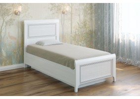 Кровать КР-1025 90х190, снежный ясень