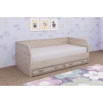 Кровать КР-1042 90х190, гикори джексон светлый