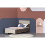 Кровать КР-5005 90х190, гикори джексон тёмный / кашемир матовый