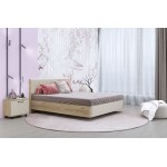 Кровать КР-5014 180х200, гикори джексон светлый / кашемир матовый