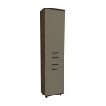 Шкаф, цвет гикори джексон тёмный, латте матовый