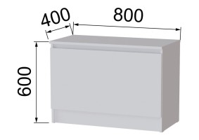 Тумба Мэнкс МПТ-30, белый