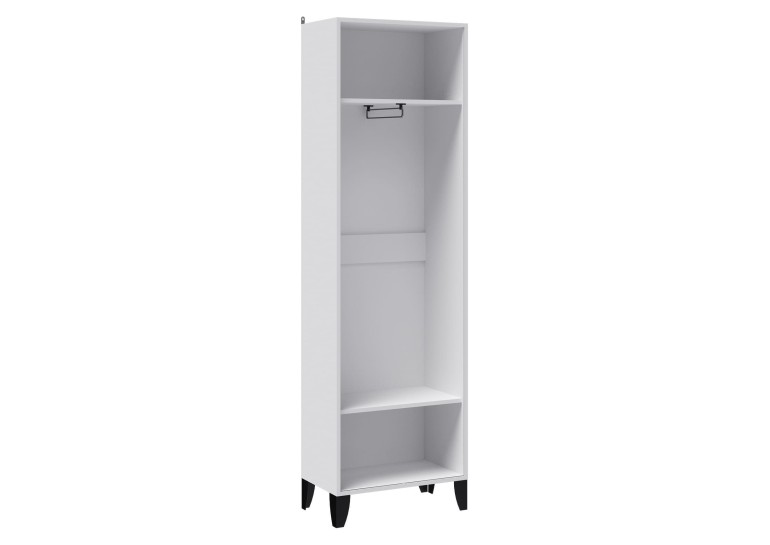 Шкаф платяной Витра, белый / ателье светлое