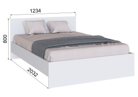 Кровать Мэнкс МСКР-1 120х200, белый