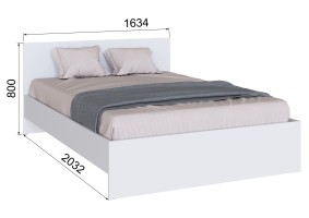 Кровать Мэнкс МСКР-1 160х200, белый
