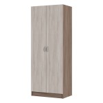 Шкаф со штангой Басса ШК-554, шимо темный / шимо светлый