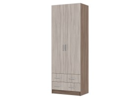 Шкаф двухстворчатый Гармония ШК-603 М, шимо тёмный / шимо светлый