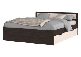 Кровать Гармония с ящиками КР-604 160х200, венге / дуб белфорт