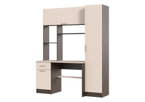 Стол компьютерный 7, венге / дуб белфорт