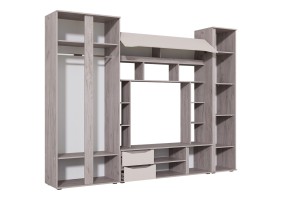 Гостиная Аванта, дуб крафт серый / кашемир