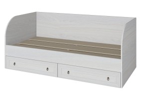 Кровать Алисия 90х200 с ящиками, анкор светлый