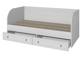 Кровать Алисия 90х200 с ящиками, анкор светлый