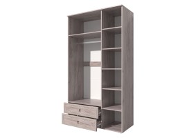 Шкаф Алисия 1200, дуб крафт серый