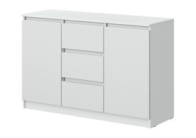 Комод Соната 4 1200, белый текстурный