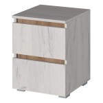 Тумба, цвет дуб крафт белый, дуб крафт золотой