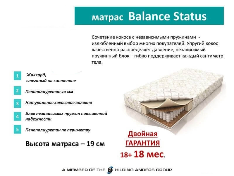 Матрас Balance STATUS (Статус)